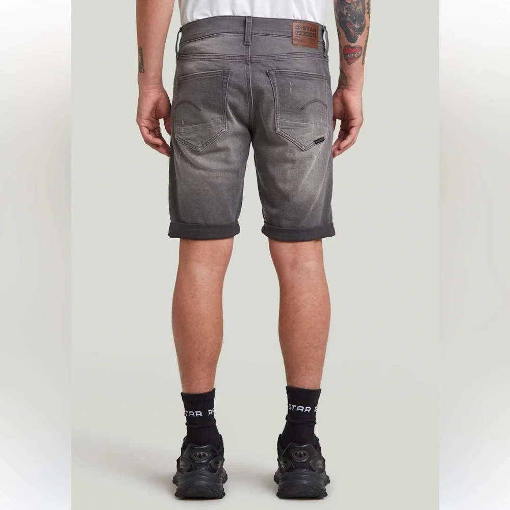 Men’s G-Star Raw 3301 Slim Shorts - Picture 3 of 6
